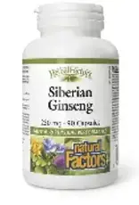 Natural Factors CANADIAN - Siberian Ginseng - Herbal Factors ( 90cap)