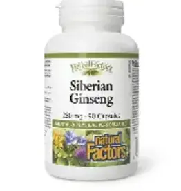 Natural Factors CANADIAN - Siberian Ginseng - Herbal Factors ( 90cap)