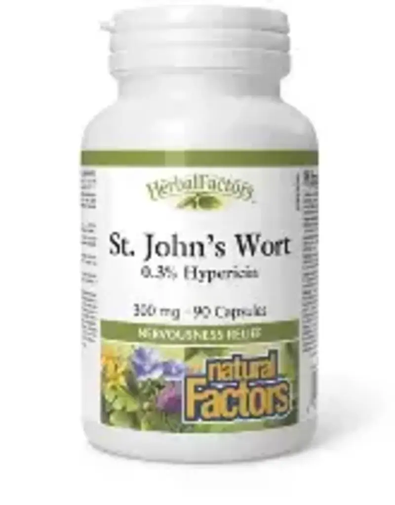 Natural Factors CANADIAN - St. John's Wort 300mg (90 caps)
