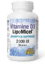 Natural Factors CANADIAN - Vitamin D LipoMicel 2000 IU (90sg)