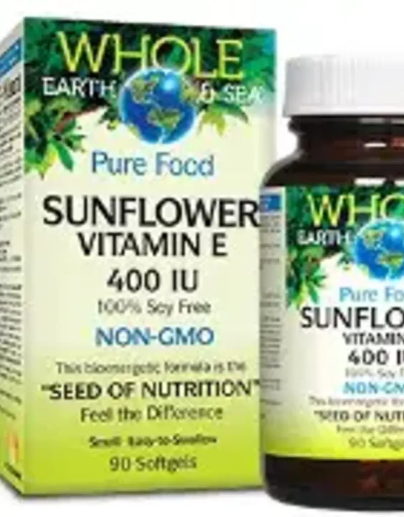 Natural Factors CANADIAN - Vitamin E - Sunflower 400IU (90sg)