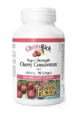 Natural Factors Cherry Concentrate - Super Strength 500mg (90 caps)