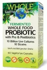 Natural Factors Fermented Whole Food Probiotic 10 Billion (60cp)