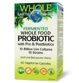 Natural Factors Fermented Whole Food Probiotic 10 Billion (60cp)