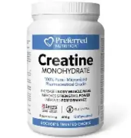 CANADIAN - Creatine Monohydrate Preferred Nutrition (400g)