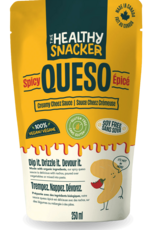 The Healthy Snacker Queso Creamy Cheez Sauce Vegan Spicy  (250ml)