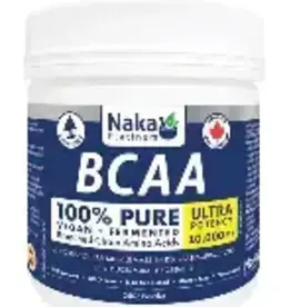 Naka CANADIAN - BCAA Powder - Fermented Ultra Potency 10,000mg (250g)
