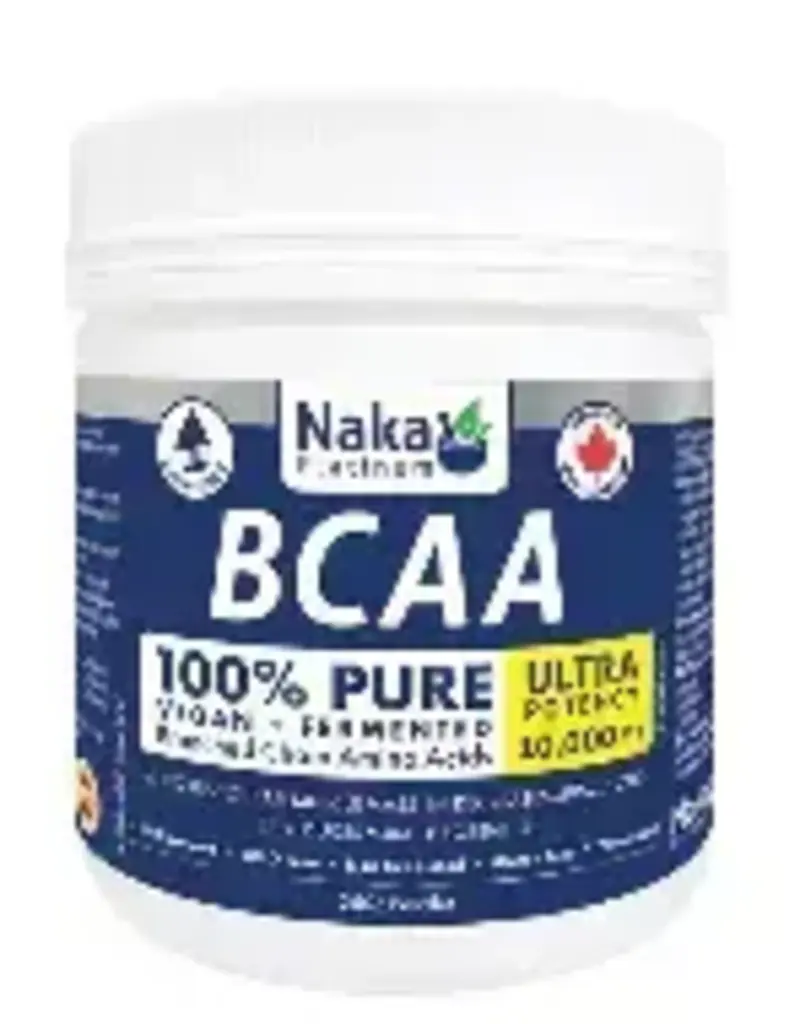 Naka CANADIAN - BCAA Powder - Fermented Ultra Potency 10,000mg (250g)