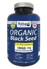 Naka CANADIAN - Black  Cumin Seed - Organic 1000mg (90sg)
