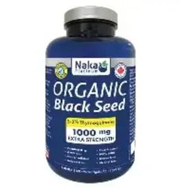 Naka CANADIAN - Black  Cumin Seed - Organic 1000mg (90sg)