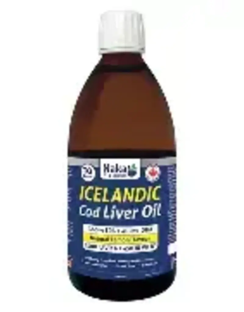 Naka CANADIAN - Cod Liver Oil - Icelandic (200ml)