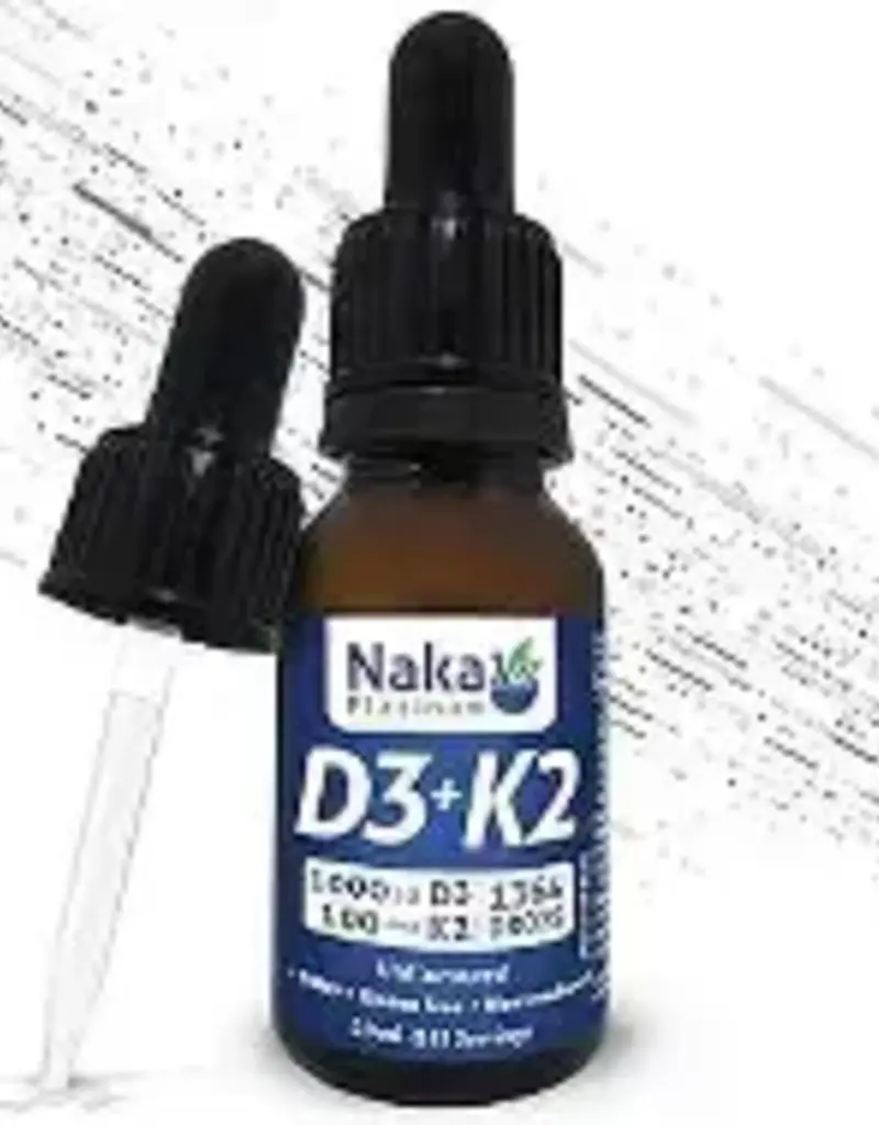 Naka CANADIAN - D3 & K2 Drops - Unflavoured NAKA (30ml)