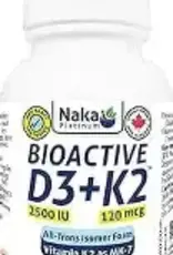 Naka CANADIAN - D3 2500IU & K2  - MCT Oil Base (150sg)
