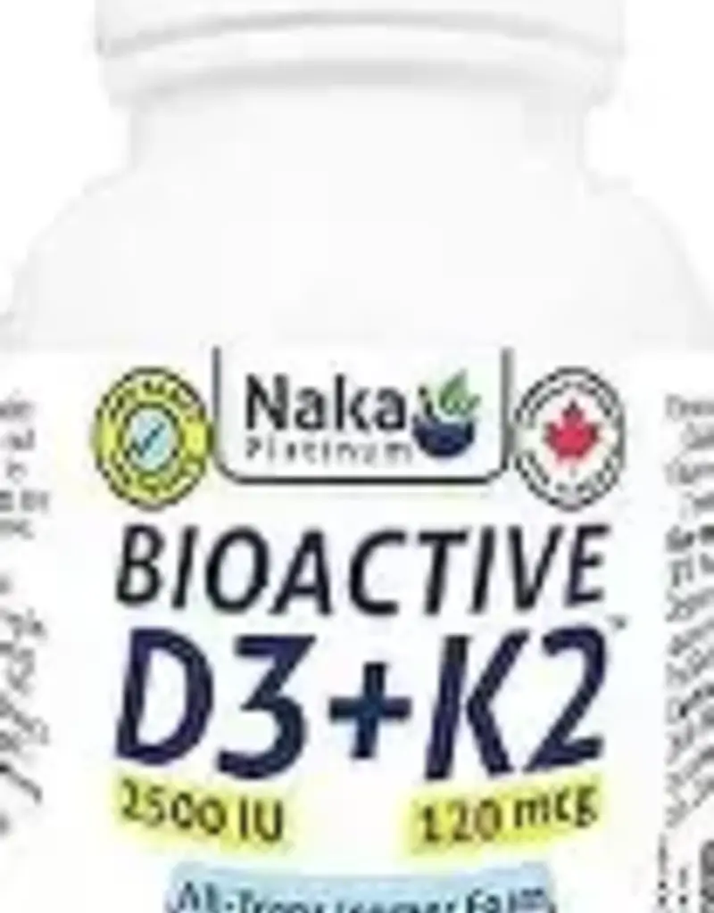 Naka CANADIAN - D3 2500IU & K2  - MCT Oil Base (150sg)