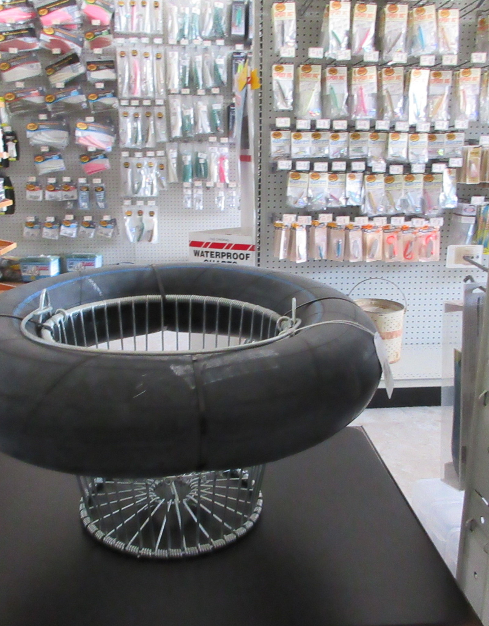 Metal Peck Basket with Inflatable Tube