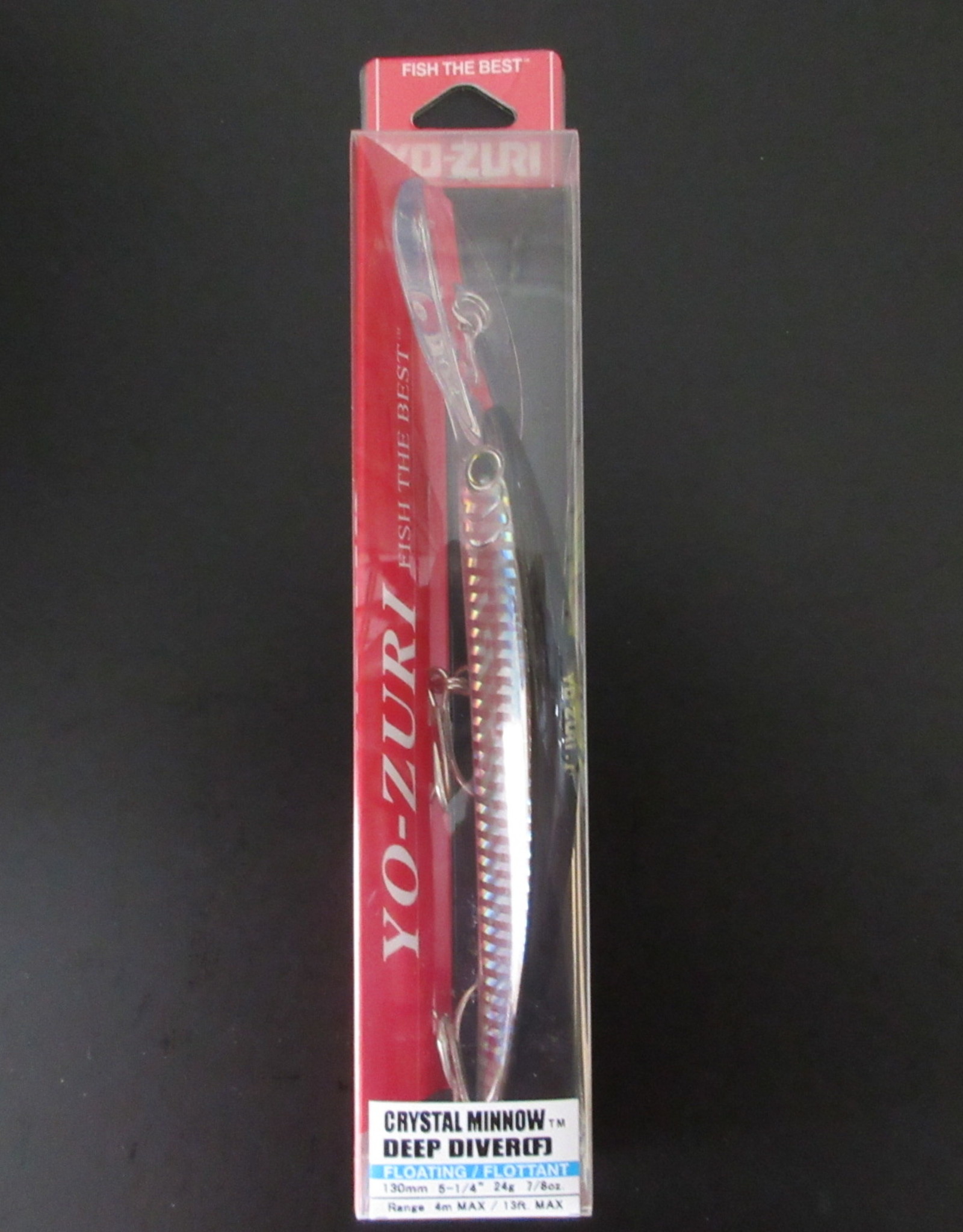 Yo-Zuri Crystal Minnow Deep Diver Floating 130 mm 24g