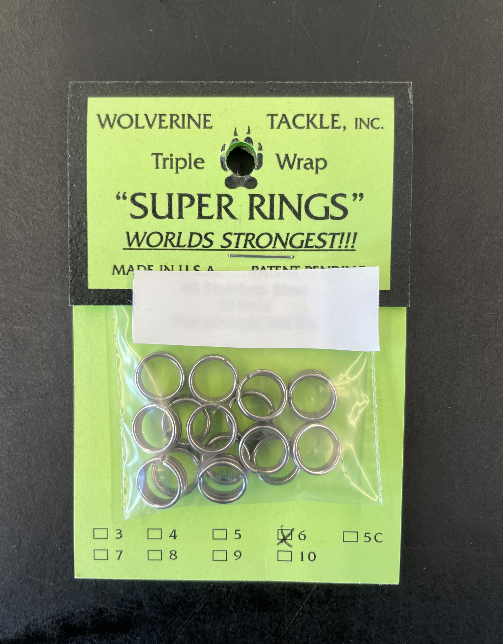 Wolverine Tackle Wolverine Triple Wrapped Split Ring