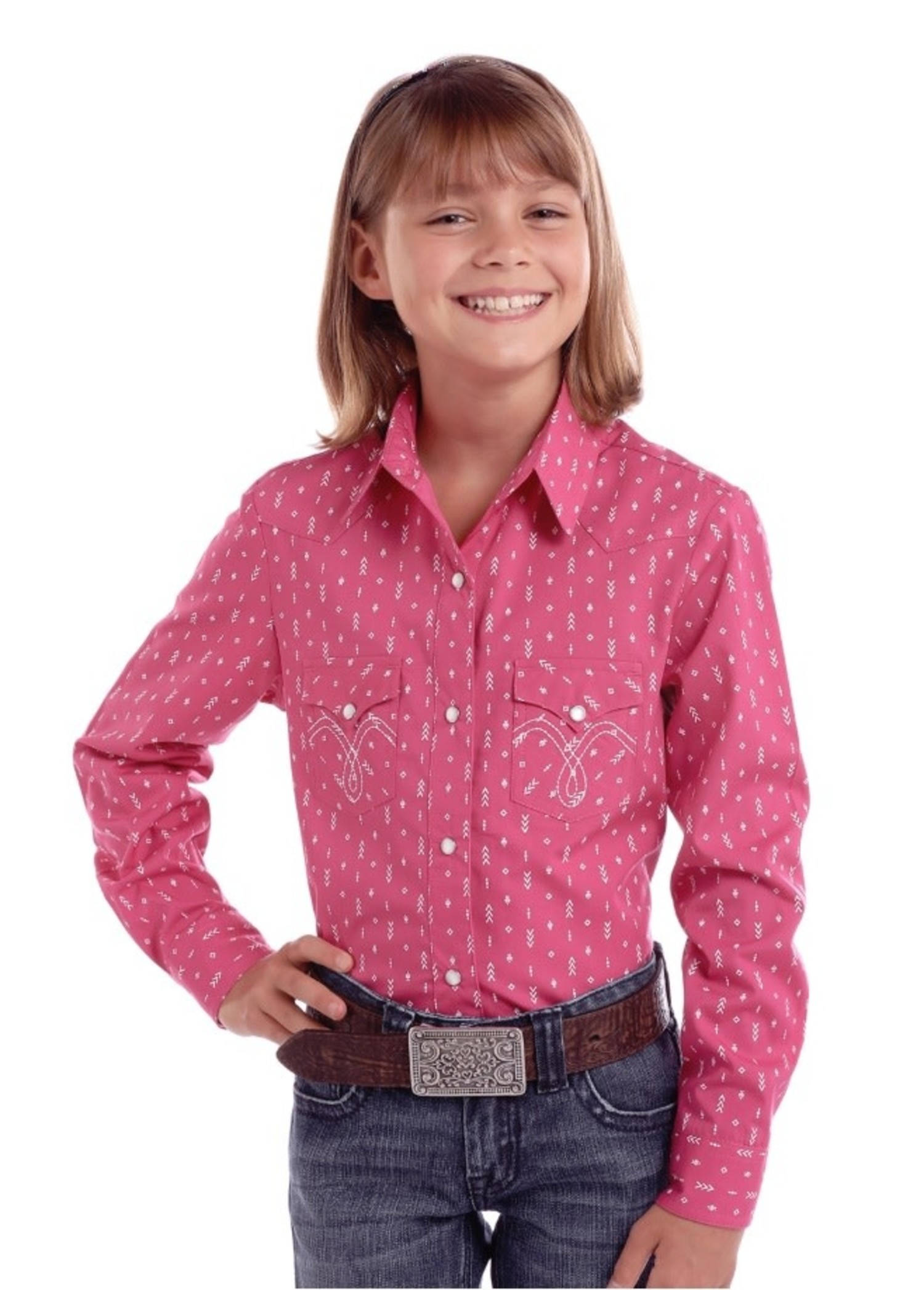 Panhandle Western Wear Girls Pink All 