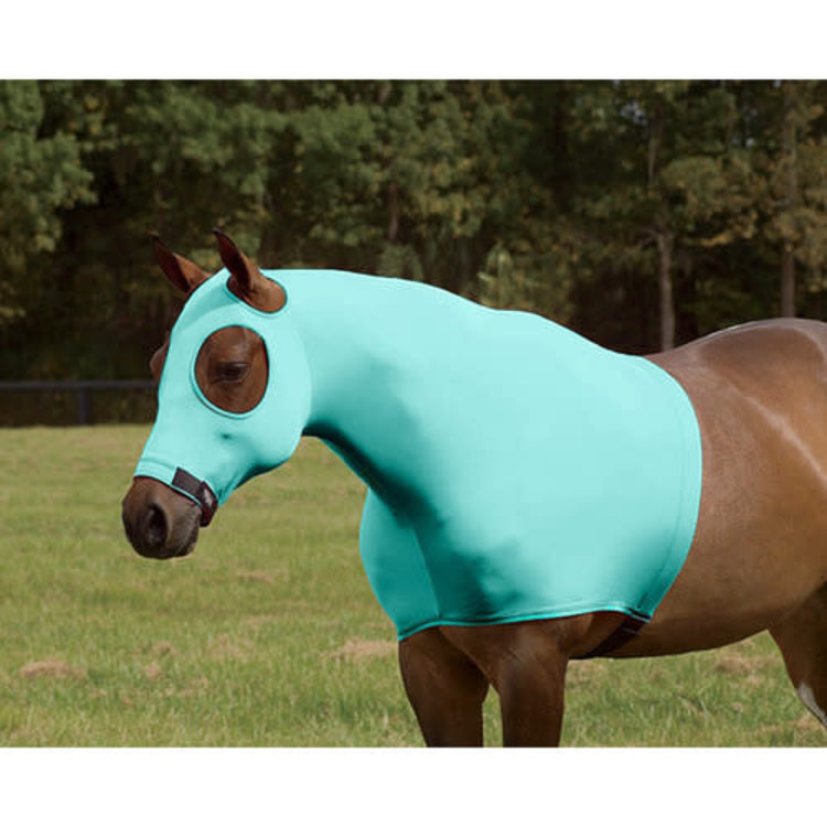 Sleazy Sleepwear Stretch Solid Hood Black