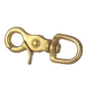 Western Rawhide Solid Bronze Trigger Snap 5/8" x 2 3/4