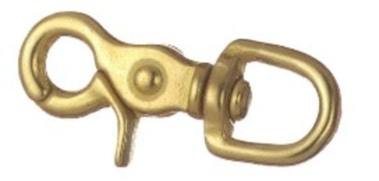 Western Rawhide Solid Bronze Trigger Snap 5/8" x 2 3/4