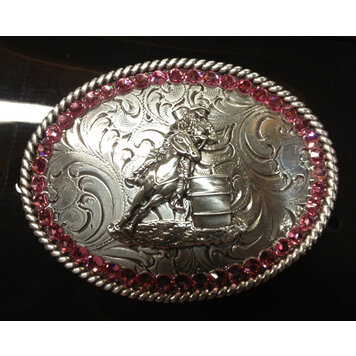 Blazin Roxx Girls Barrel Racing Belt Buckle