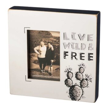 Live Wild & Free Box Frame