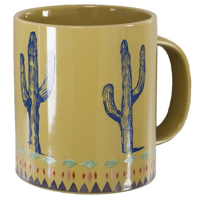 Cactus Border Mug
