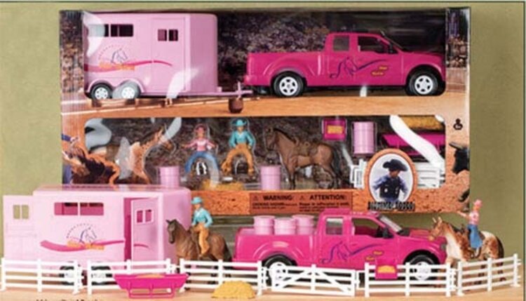 M&F Western Products Big Time Rodeo Barrel Racer Set