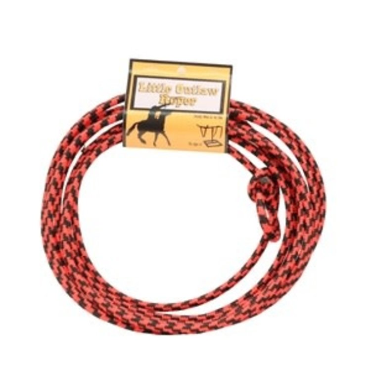 M&F Western Products Little Outlaw Rope Red/Black