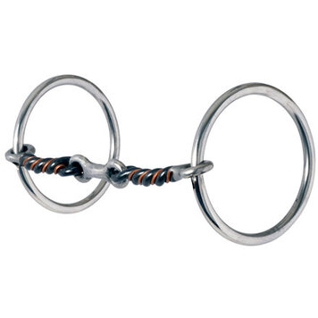 Reinsman Medium Loose Ring Dogbone Snaffle