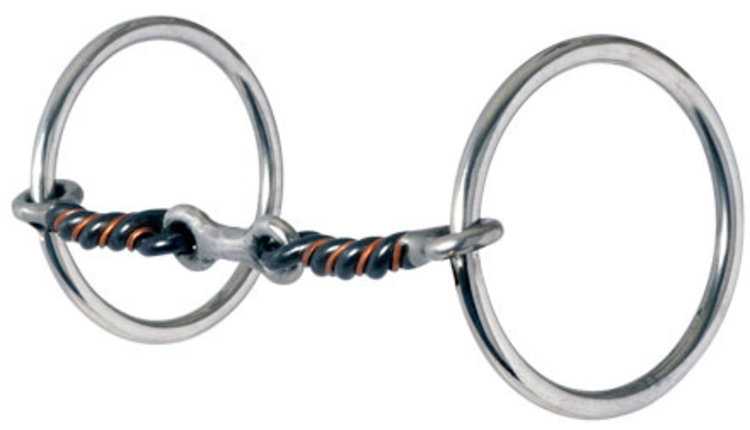 Reinsman Medium Loose Ring Dogbone Snaffle
