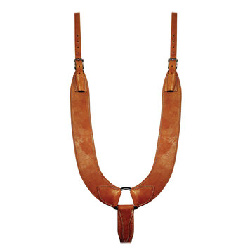 Berlin Custom Leather Heavy Pulling Breast Collar