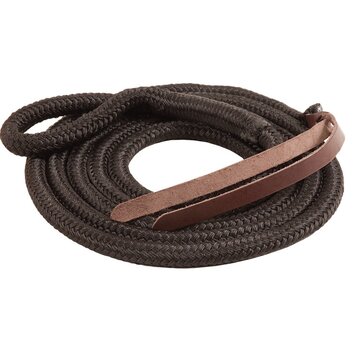 Mustang 9' Eye Slide Lead Rope Black