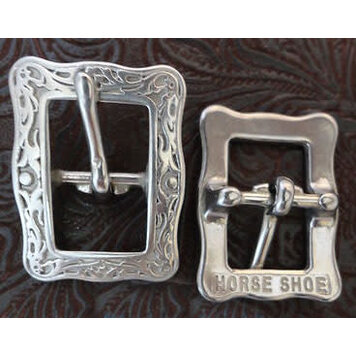 Weaver Leather JW Floral Buckle Square - 5/8