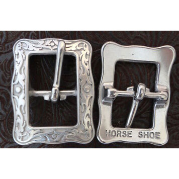 Weaver Leather JW Floral Buckle Square - 3/4