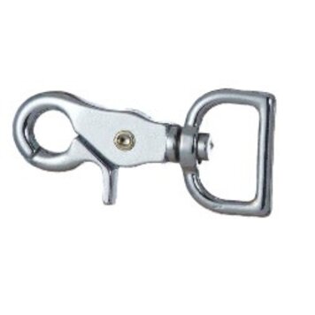 Western Rawhide Chrome Plated Zinc Trigger Snap 1" x 2 1/2