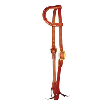 Berlin Custom Leather Single Ear Headstall