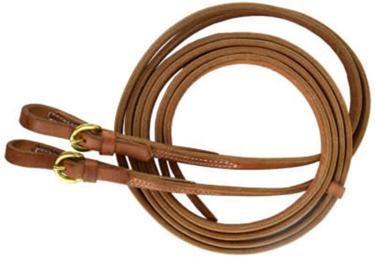 Berlin Custom Leather 5/8" x 7' Buckle End Split Reins