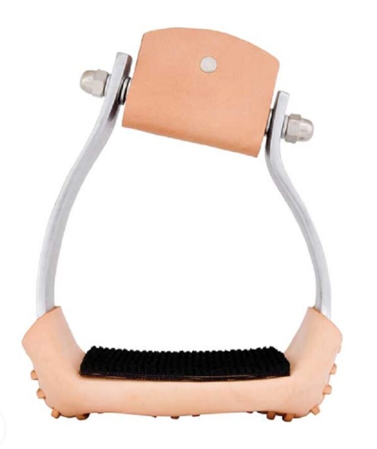 Equi-Sky Wide Slanted Aluminum Stirrup