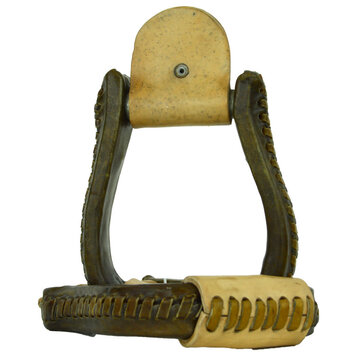 Chino Tack Youth Rawhide Flat 2" Stirrup
