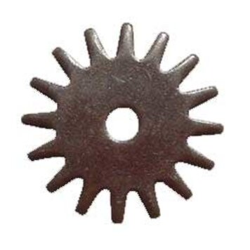 Cowboy Tack Antique Rock Grinder 16 Point Rowels