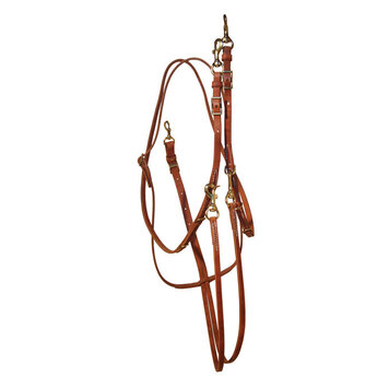 Berlin Custom Leather German Martingale Barrel Rein