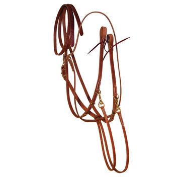 Berlin Custom Leather Leather German Martingale Split Reins