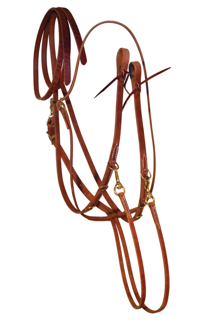 Berlin Custom Leather Leather German Martingale Split Reins