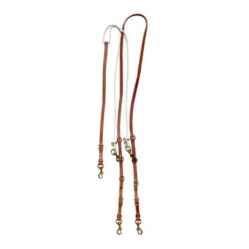 Berlin Custom Leather German Martingale Single Reins