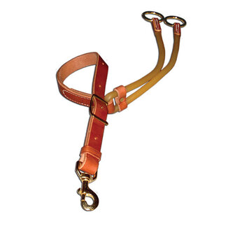 Berlin Custom Leather Training Fork with Elastic Tubing