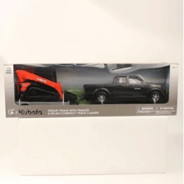 M&F Western Products Kubota Loader with Truck & Trailer