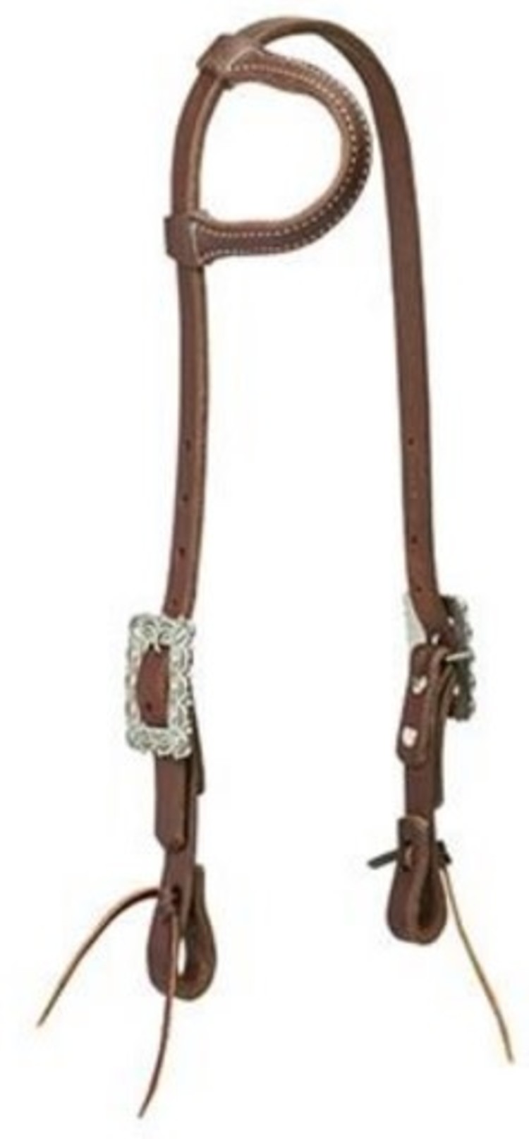 Weaver Leather Golden Chestnut Sliding Ear Working Cowboy Headstall