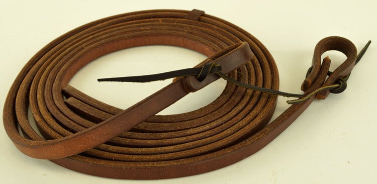 Berlin Custom Leather Trainers XXX Split Reins 7' x 5/8"